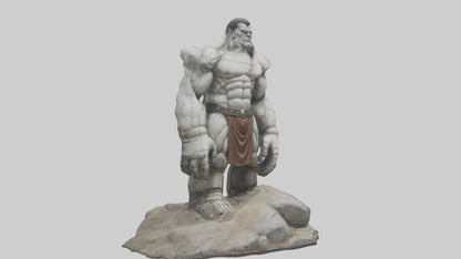 3D model Colossus Giant model VR / AR / low-poly