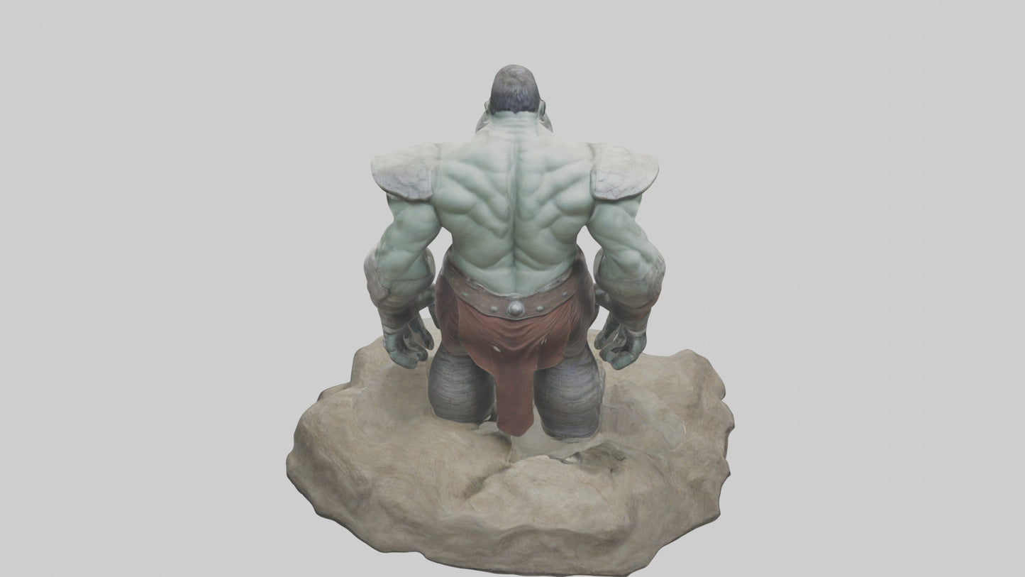 3D model Colossus Giant model VR / AR / low-poly