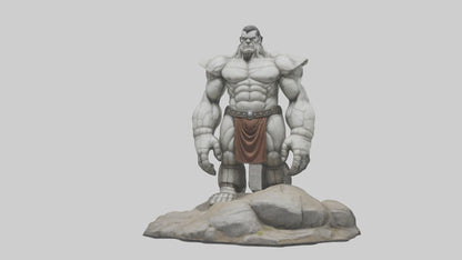 3D model Colossus Giant model VR / AR / low-poly