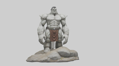 3D model Colossus Giant model VR / AR / low-poly