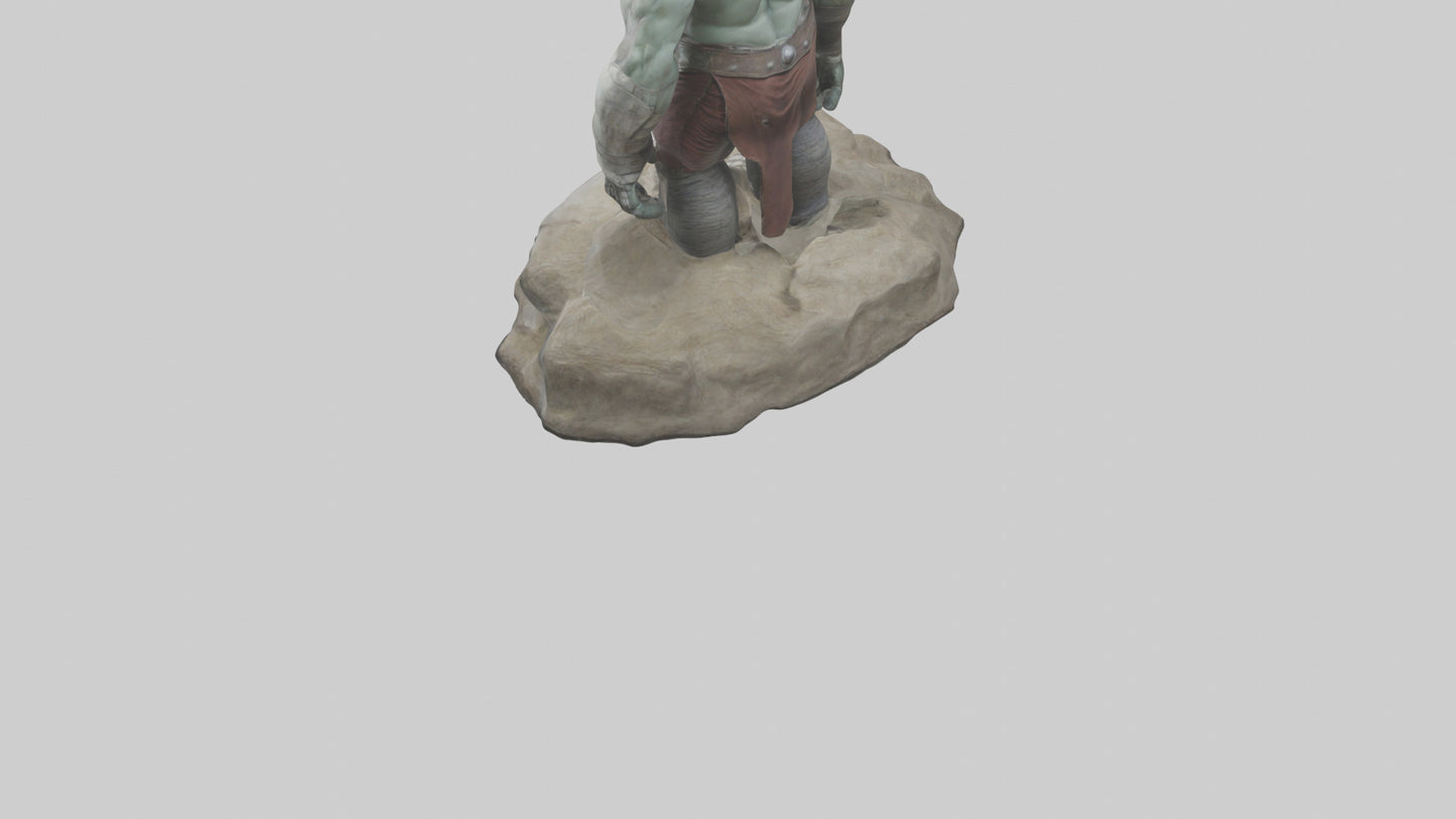 3D model Colossus Giant model VR / AR / low-poly