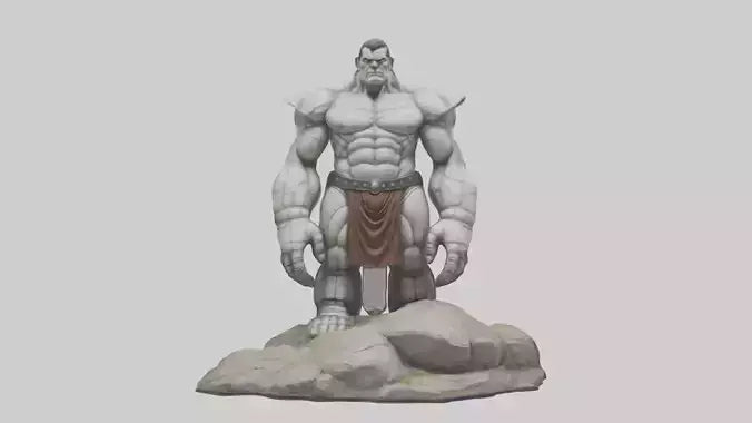 3D model Colossus Giant model VR / AR / low-poly
