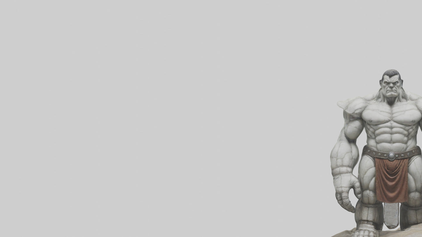 3D model Colossus Giant model VR / AR / low-poly