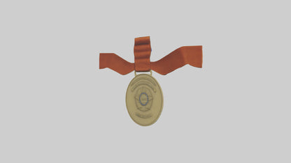 Community Leadership Medal model VR / AR / low-poly