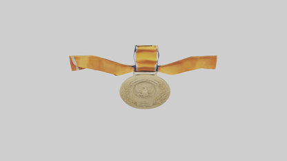 Community Leadership Medal model VR / AR / low-poly