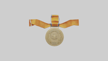 Community Leadership Medal model VR / AR / low-poly