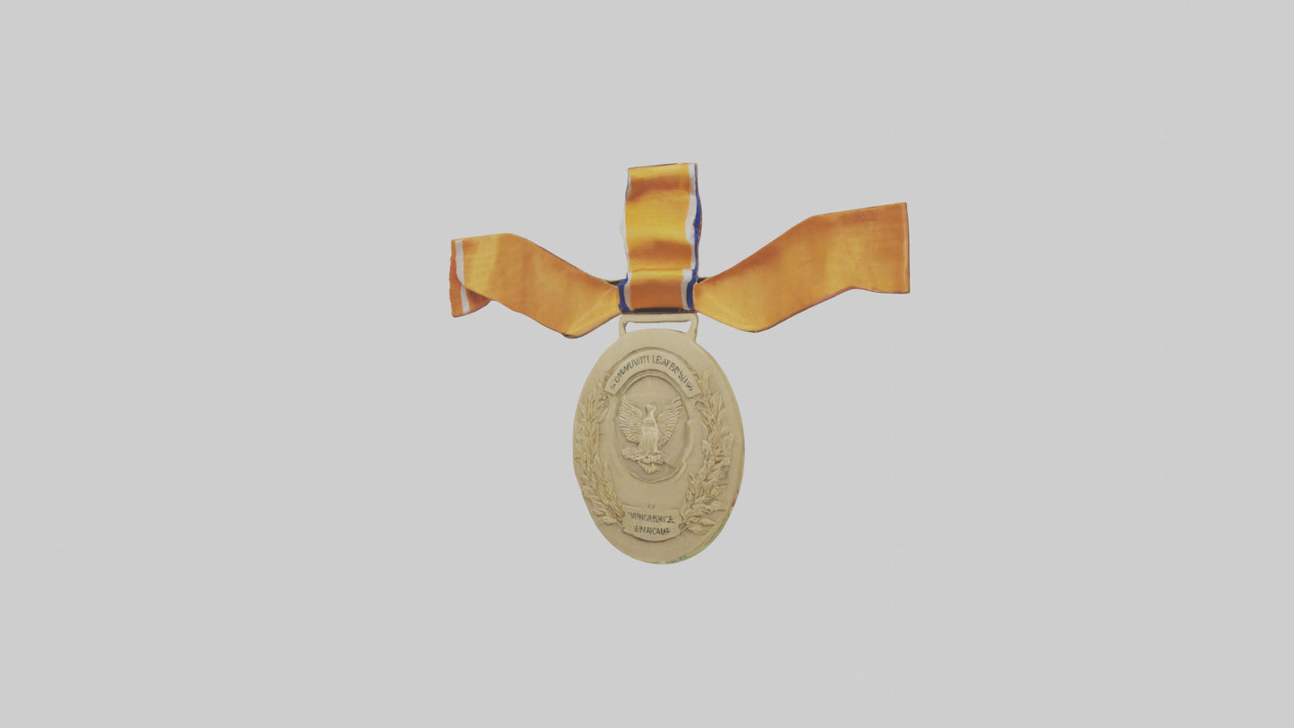 Community Leadership Medal model VR / AR / low-poly