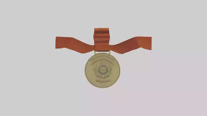 Community Leadership Medal model VR / AR / low-poly