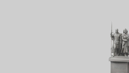 3D model Conquerors of Oppression statue model VR / AR / low-poly