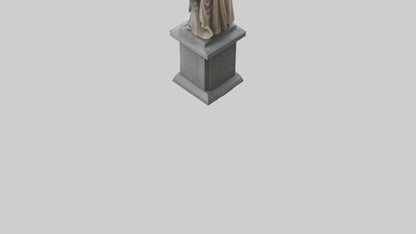 3D model Conquerors of Oppression statue model VR / AR / low-poly