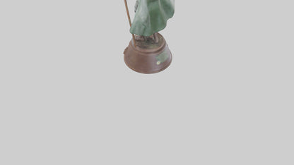 Conservation Champion Statue model 3D model