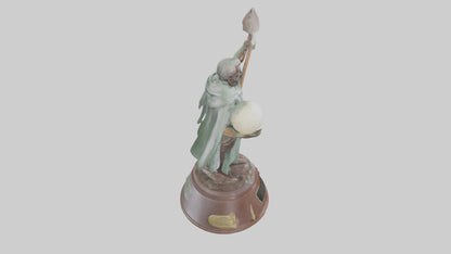 Conservation Champion Statue model 3D model