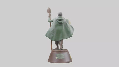 Conservation Champion Statue model 3D model