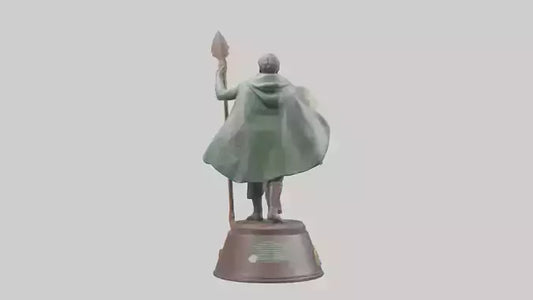 Conservation Champion Statue model 3D model