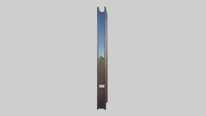Contemporary door model VR / AR / low-poly