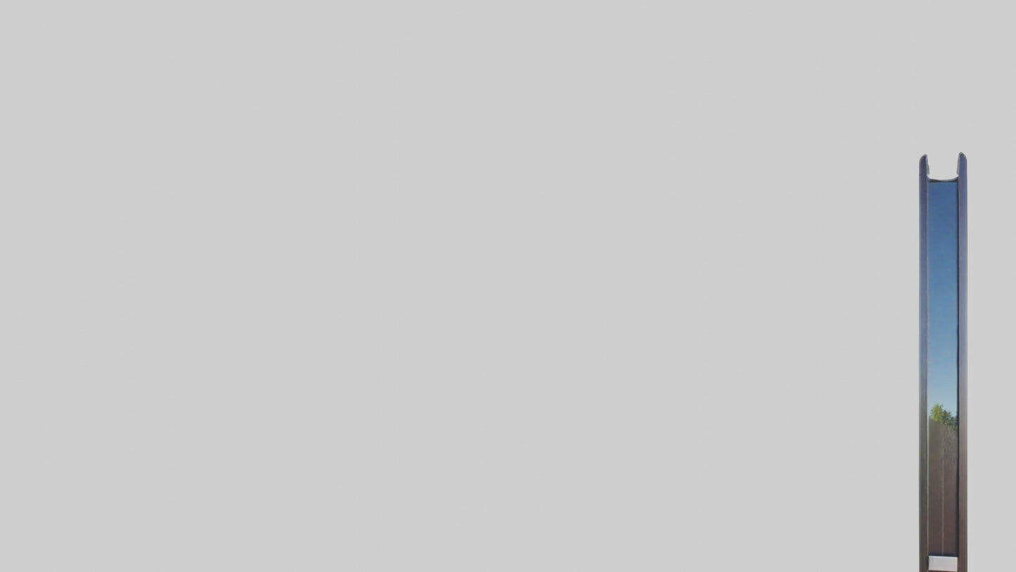 Contemporary door model VR / AR / low-poly