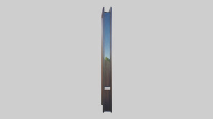 Contemporary door model VR / AR / low-poly