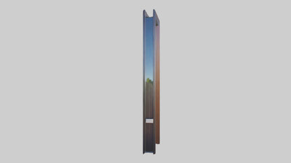 Contemporary door model VR / AR / low-poly