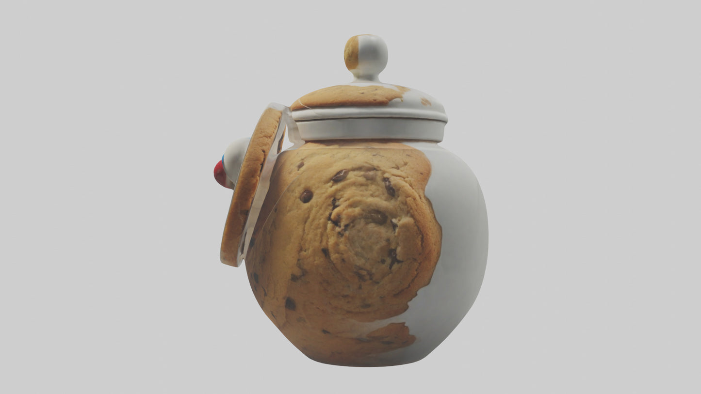 Cookie jar model 3D model