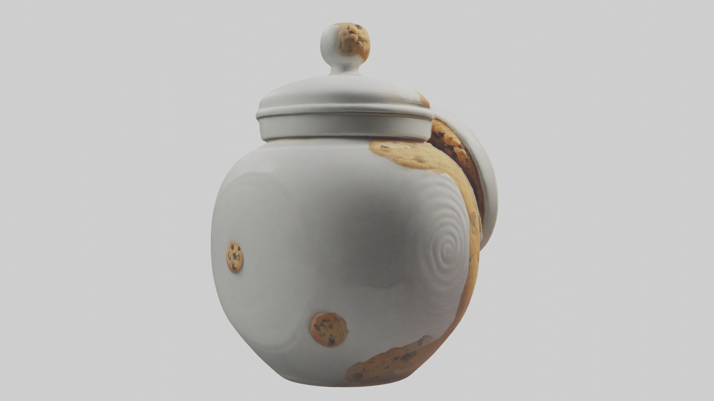 Cookie jar model 3D model