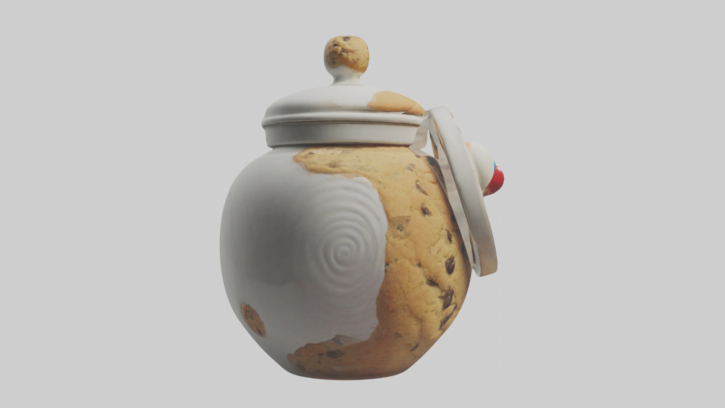 Cookie jar model 3D model