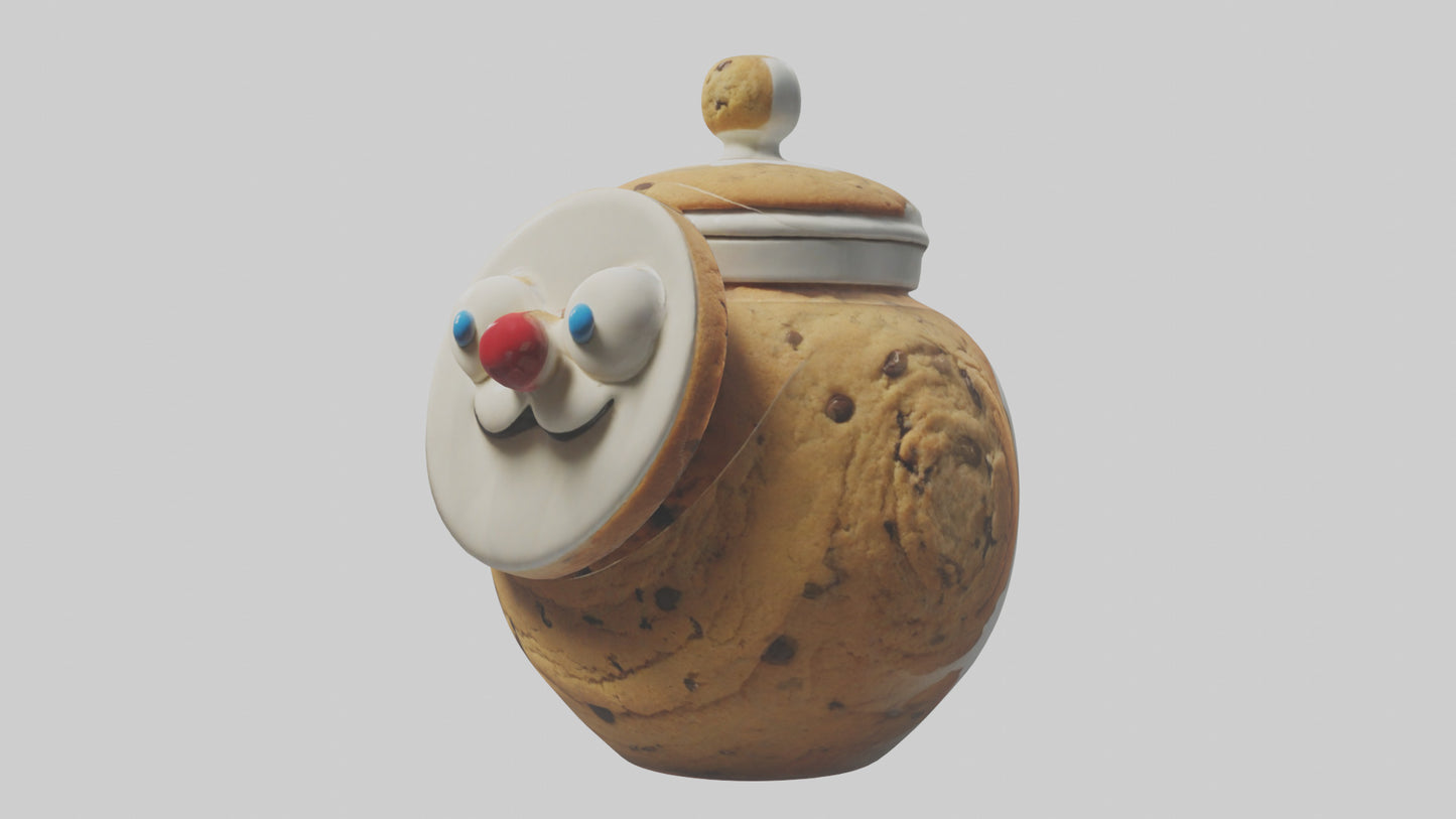 Cookie jar model 3D model