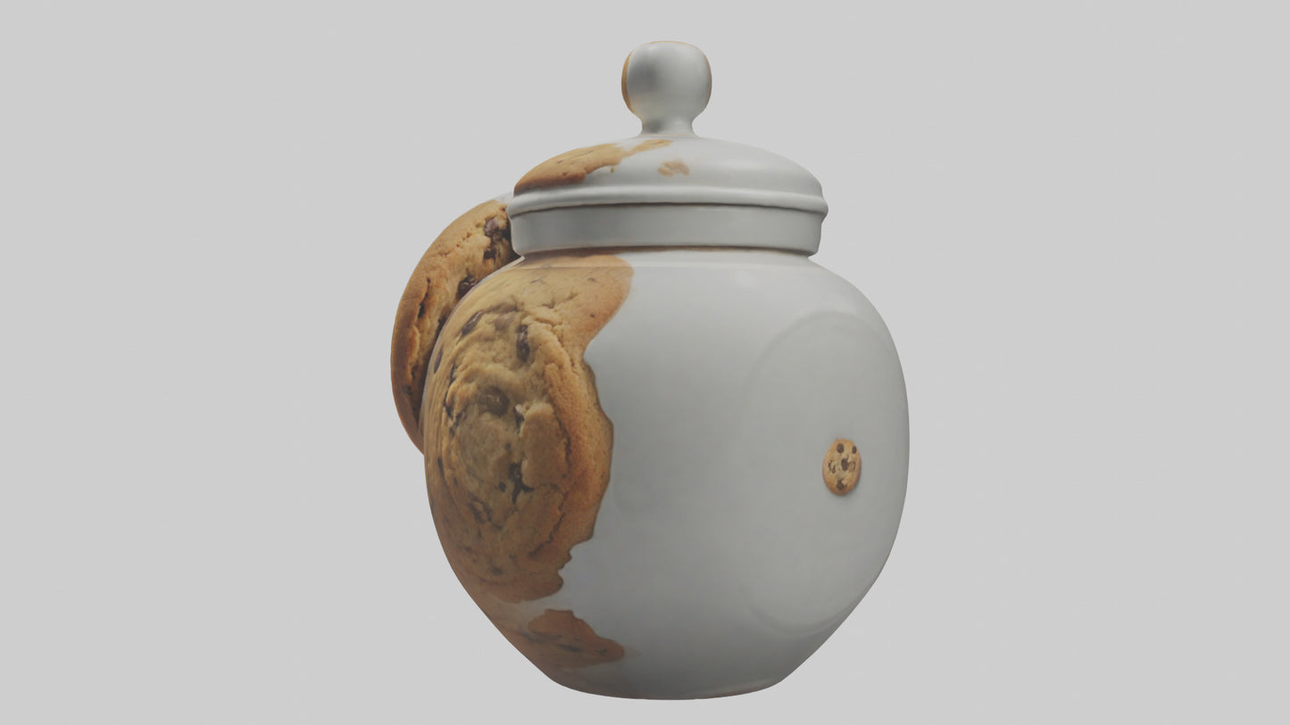 Cookie jar model 3D model