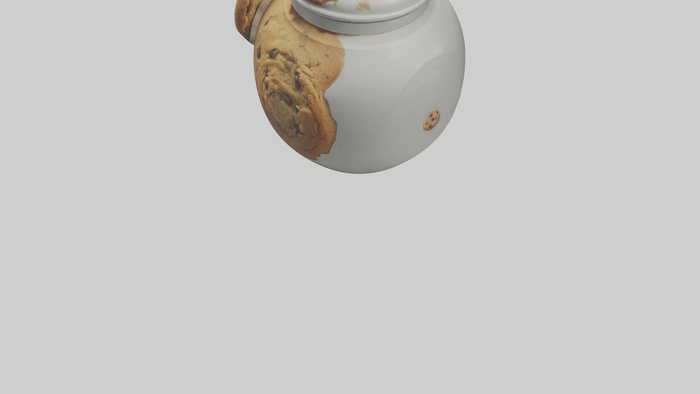 Cookie jar model 3D model
