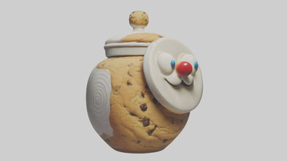 Cookie jar model 3D model