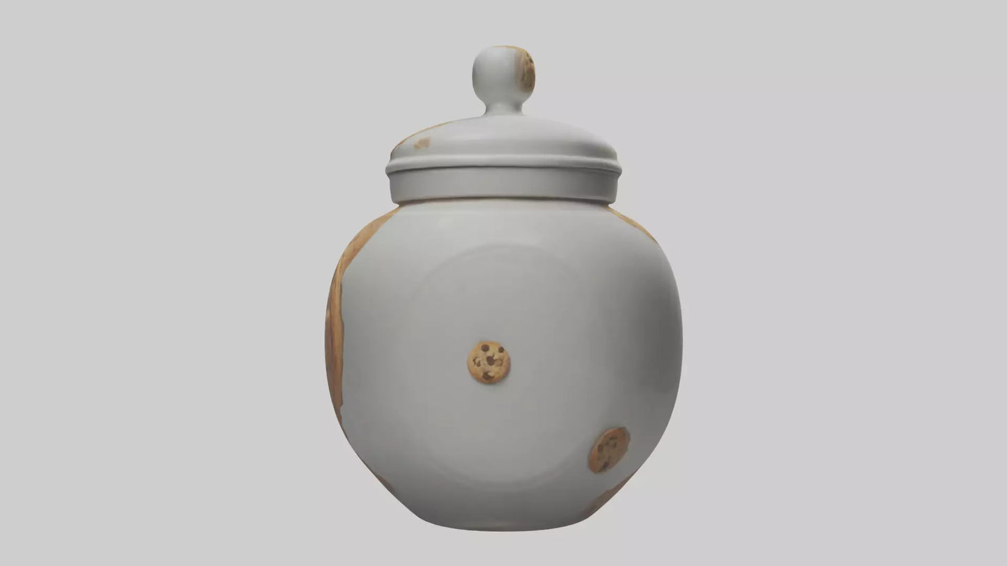 Cookie jar model 3D model