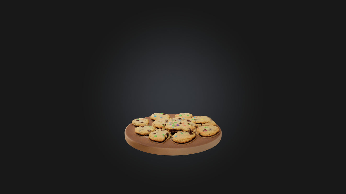 Cookies 3D model