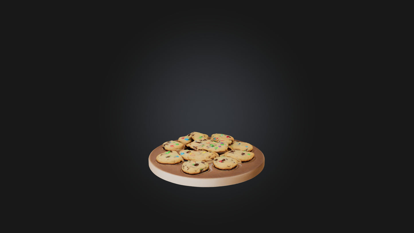 Cookies 3D model