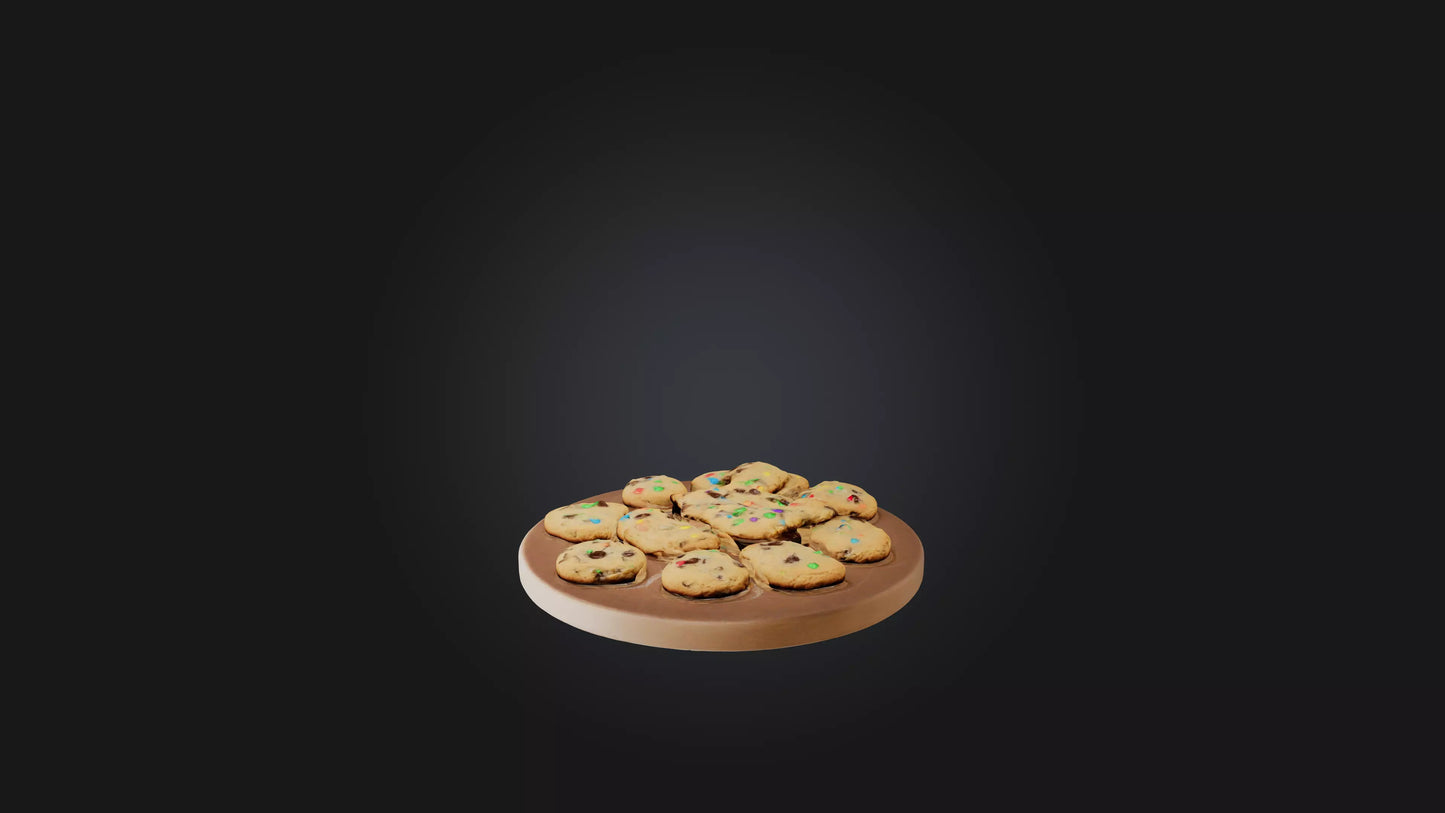 Cookies 3D model