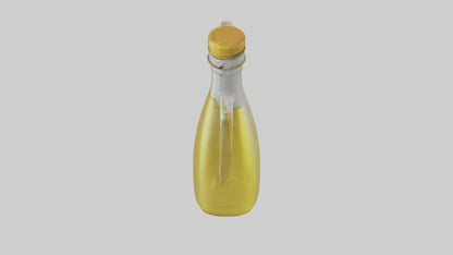 Cooking Oil Bottle model VR / AR / low-poly