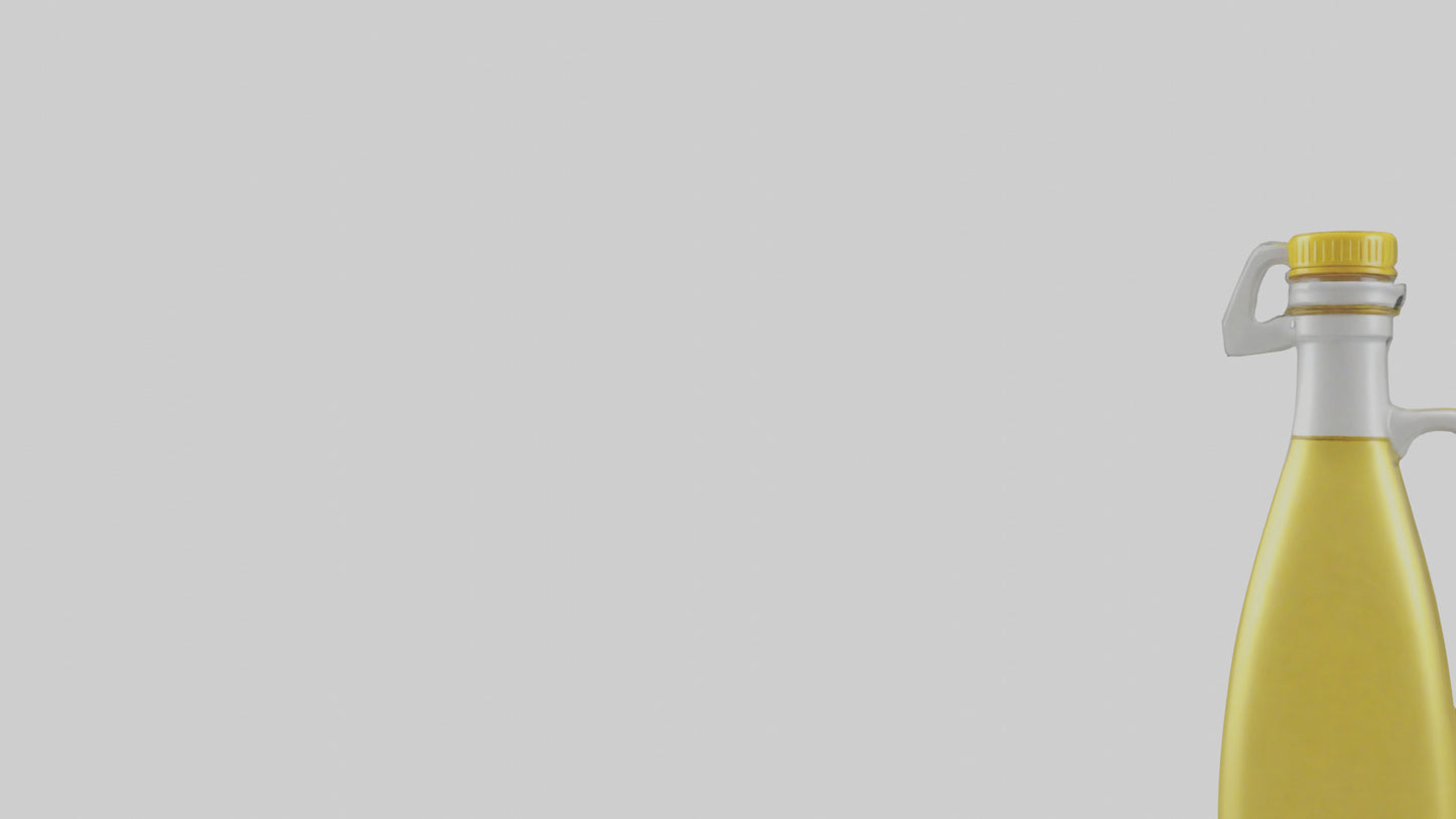 Cooking Oil Bottle model VR / AR / low-poly