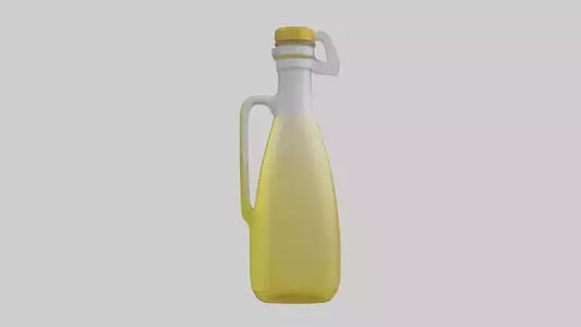 Cooking Oil Bottle model VR / AR / low-poly