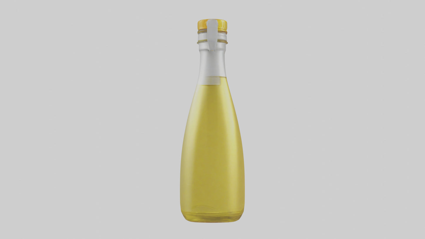 Cooking Oil Bottle model VR / AR / low-poly