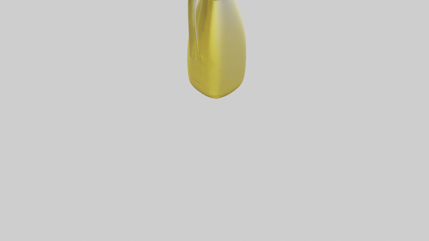 Cooking Oil Bottle model VR / AR / low-poly