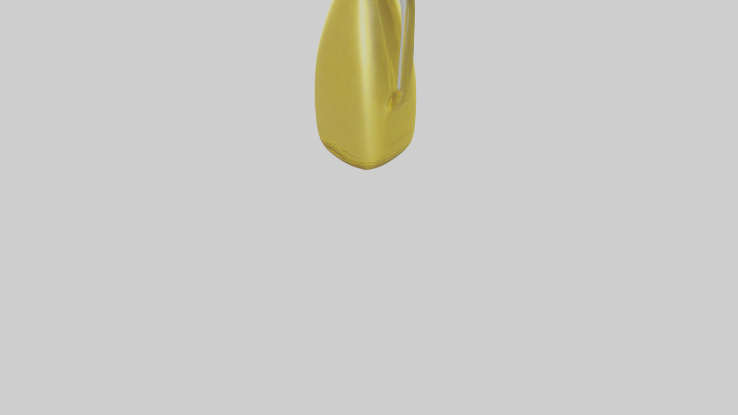 Cooking Oil Bottle model VR / AR / low-poly