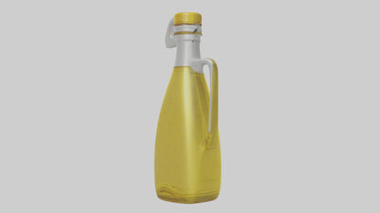 Cooking Oil Bottle model VR / AR / low-poly
