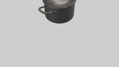 3D model Cooking Pot model VR / AR / low-poly