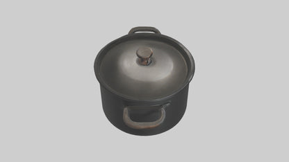 3D model Cooking Pot model VR / AR / low-poly