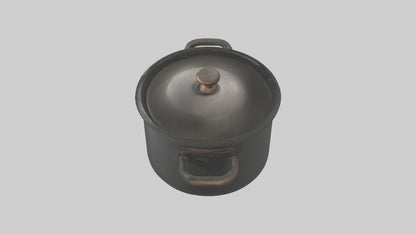 3D model Cooking Pot model VR / AR / low-poly