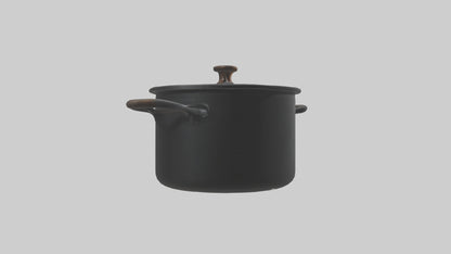 3D model Cooking Pot model VR / AR / low-poly