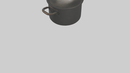 3D model Cooking Pot model VR / AR / low-poly