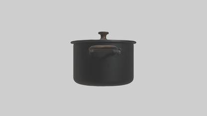 3D model Cooking Pot model VR / AR / low-poly