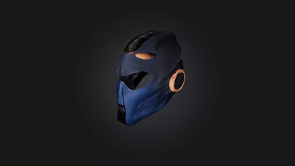 cool face mask 3D model