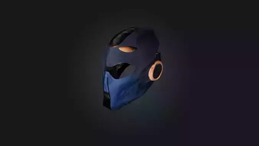 cool face mask 3D model