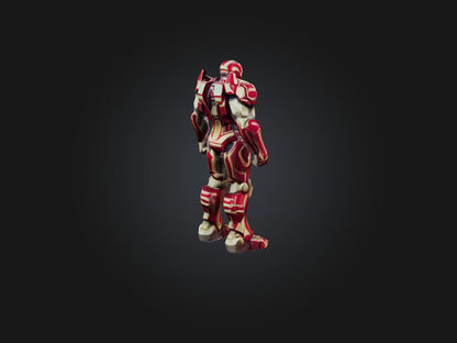 3D model COOL IRONMAN MODEL VR / AR / low-poly