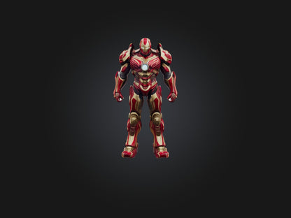 3D model COOL IRONMAN MODEL VR / AR / low-poly